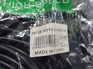 4k Hdmi 30 Metres, 18gbps High Speed Hdmi 2.0 Braided Hdmi Cord, 4k