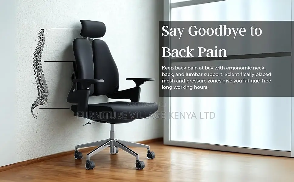 Office Seats: High-back Orthopedic Office Chair