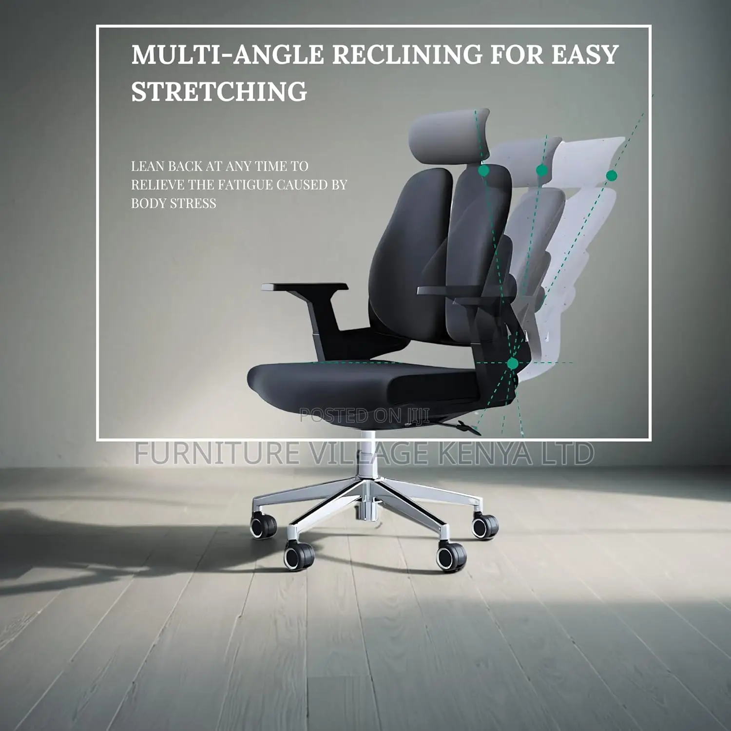 Office Seats: High-back Orthopedic Office Chair