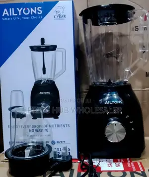 Ailyons 2-in-1 Blender With a Grinder Attachment* 