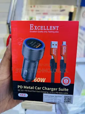 Excellent 60w Pd Car Charger