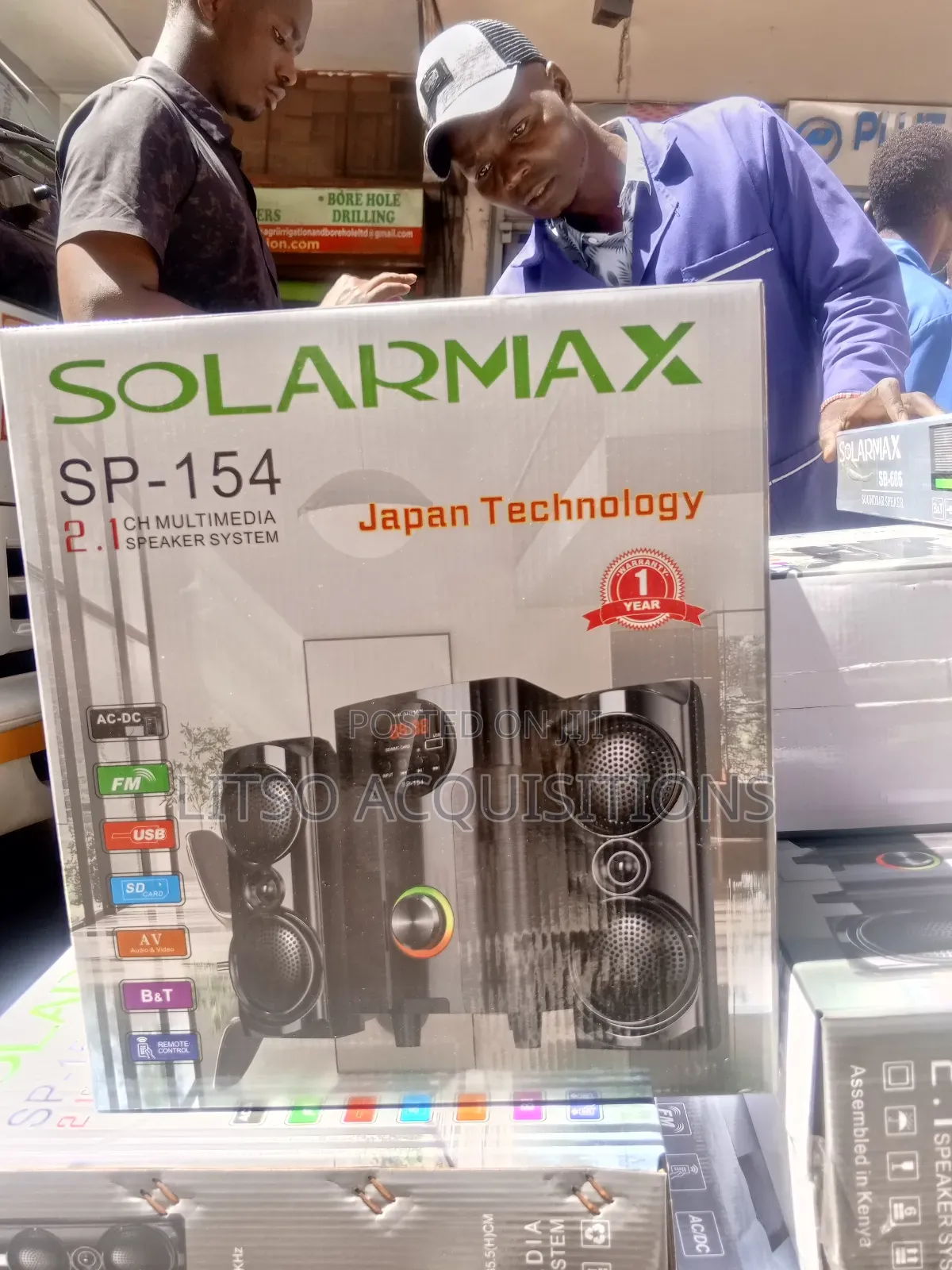 Solarmax 2.1 Sound Woofer Speaker