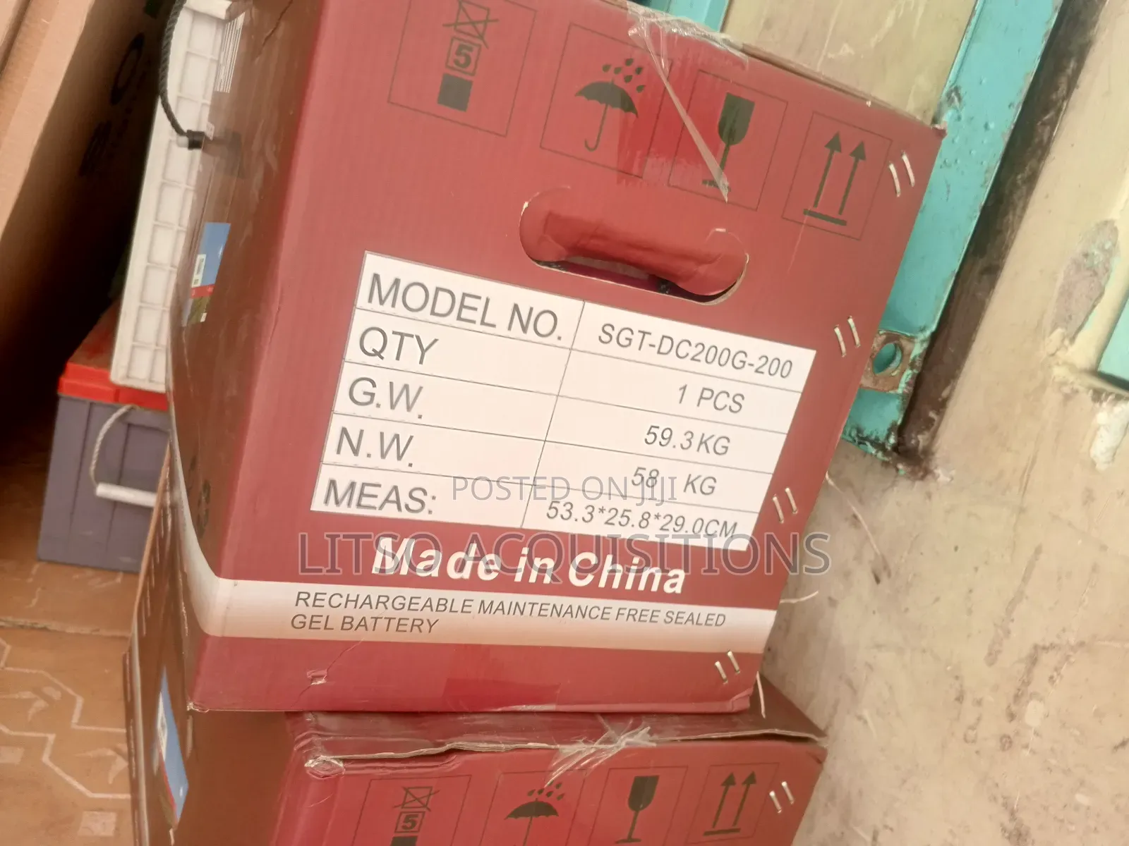 200ah 12v Gel Battery – Reliable Power Storage (2-Year Warranty)