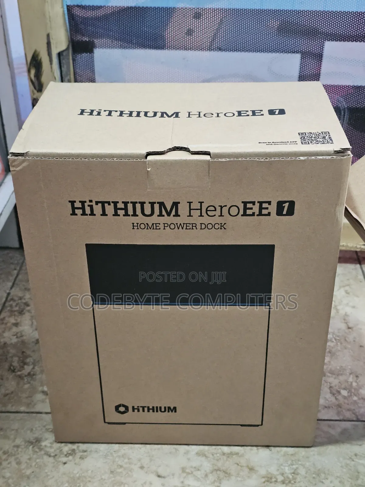 Full Kit Hithium 1kwh (200 Watts Output) - 470 Watts Solar Panel