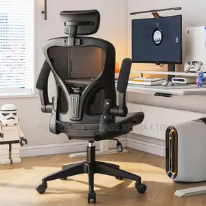 Office Chairs| High Back Ergonomic Chairs With Flip Arms