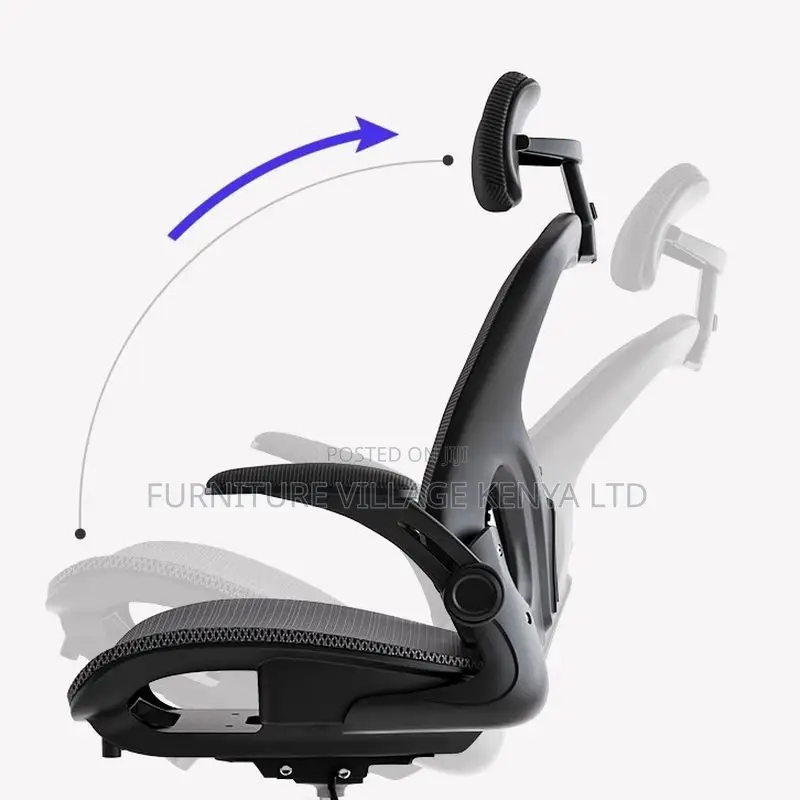 Office Chairs| High Back Ergonomic Chairs With Flip Arms