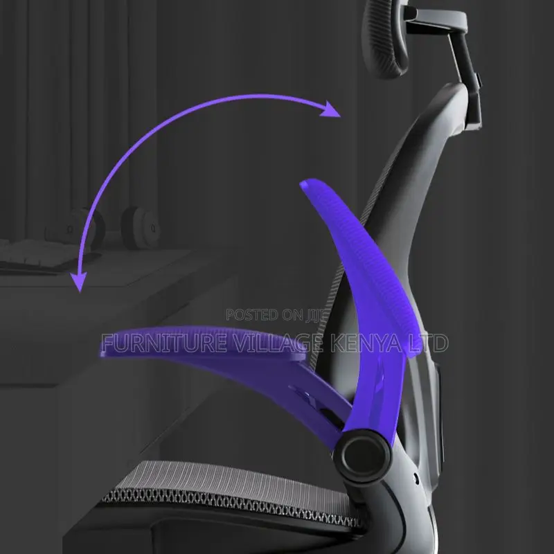 Office Chairs| High Back Ergonomic Chairs With Flip Arms