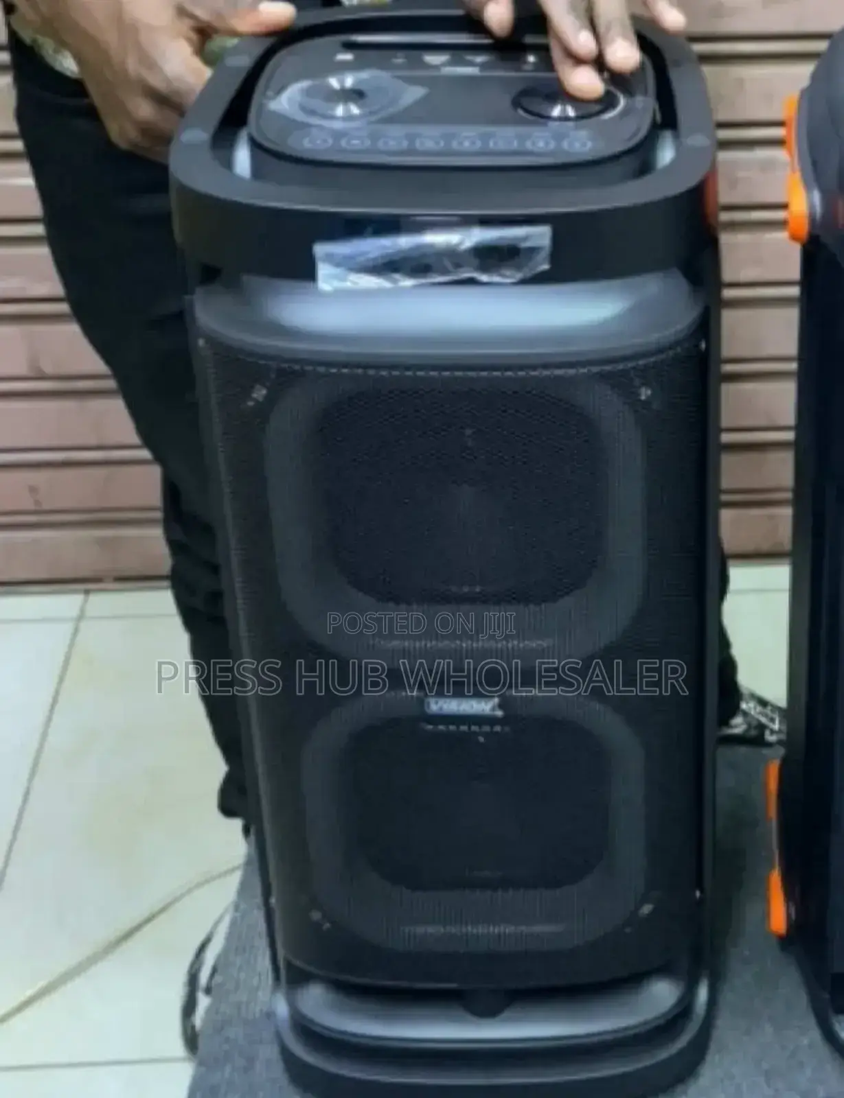 Vision Plus Beat Box 2 Portable Speaker." 
