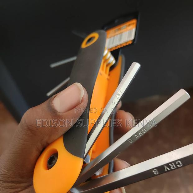 Folding Hex Coofix 8pcs Hex Keys Set Allen Foldable 8pcs - thumbnail 4
