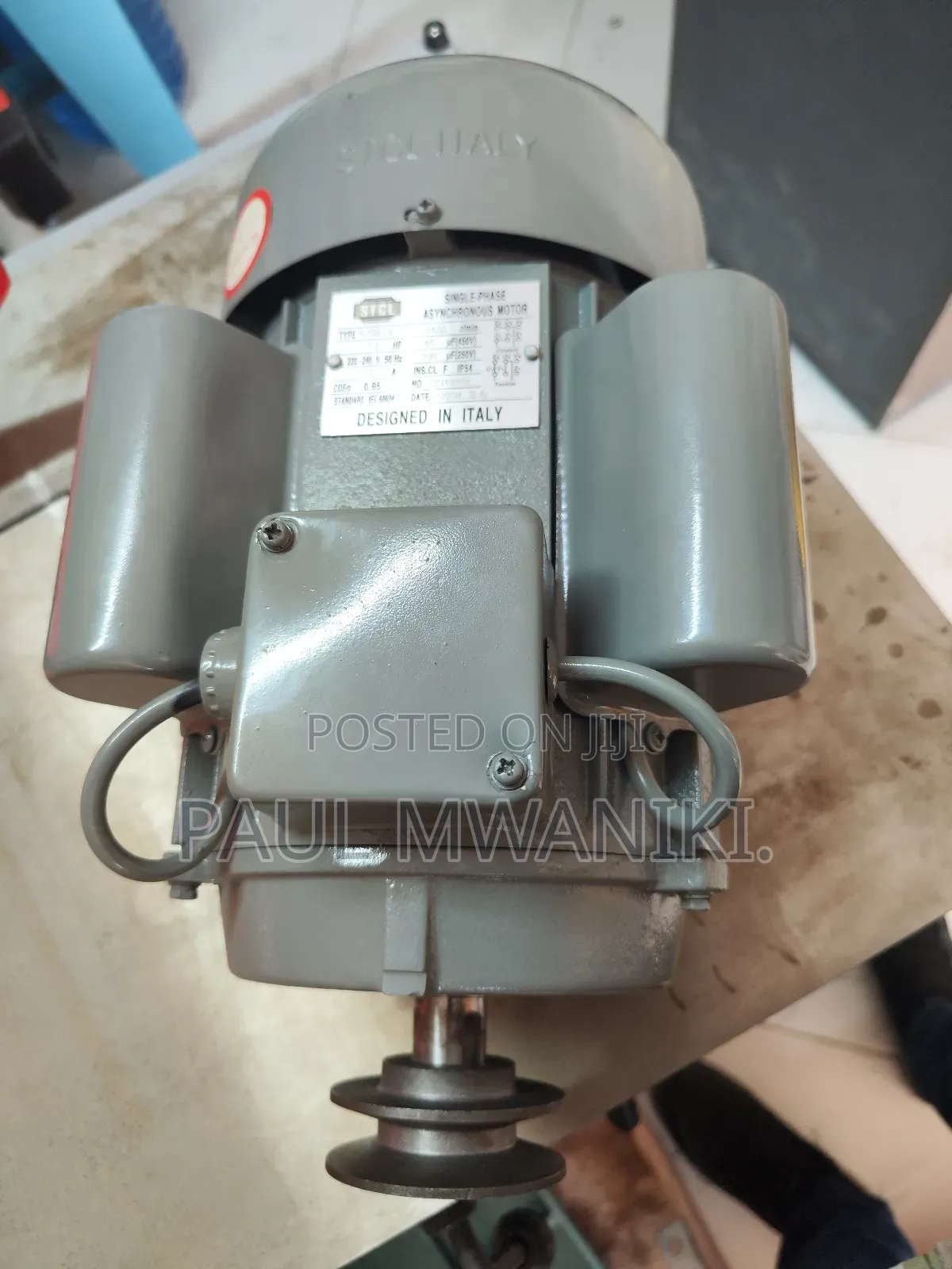3hp High Speed Stcl Italy Motor
