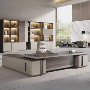 Office Desks| 240cm L-shaped Executive Office Table