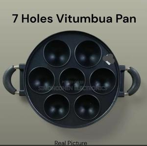 7 Hole Heavy Die Cast Vitumbua Pan - thumbnail 2