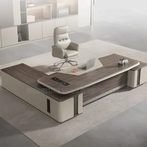 Office Desks| 240cm L-shaped Executive Office Table