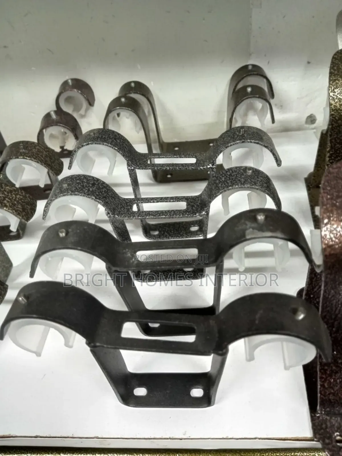 Double Ceiling Rod Brackets Ceiling Curtain Rod Holders