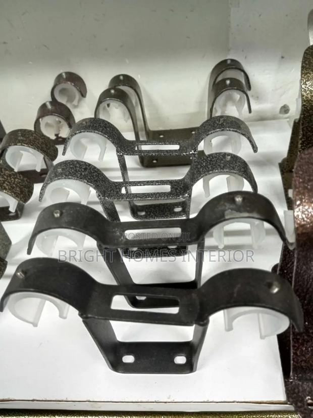 Double Ceiling Rod Brackets Ceiling Curtain Rod Holders