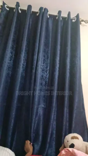 Navy Bue Very Quality Heavy Curtain