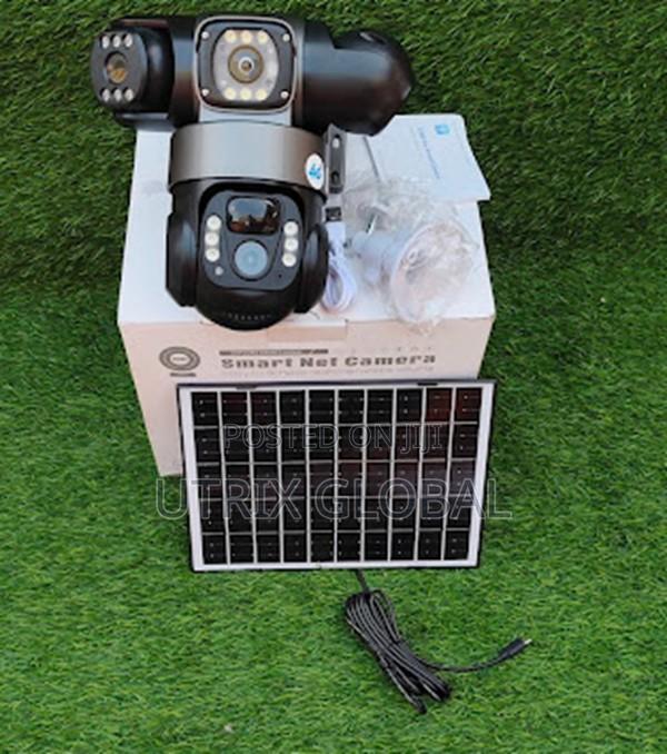 Reliable V380 4g Solar Triple Lens Outdoor Camera