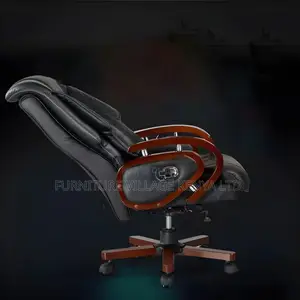 Office Leather Seats| Black Leather High Back Executive Chair