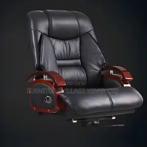 Office Leather Seats| Black Leather High Back Executive Chair