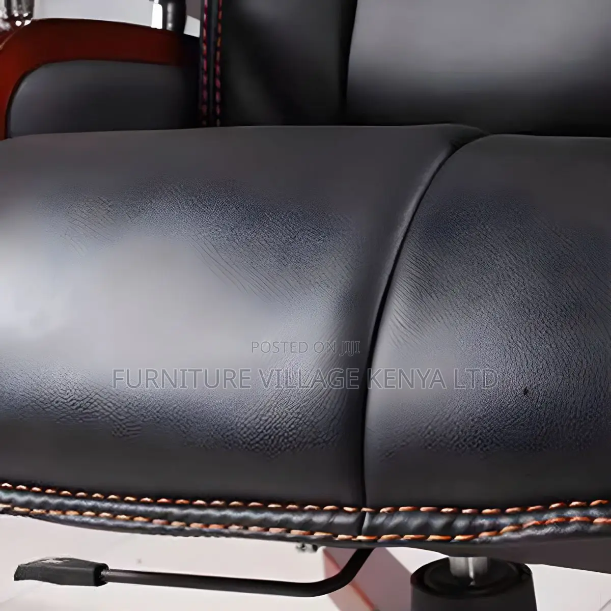 Office Leather Seats| Black Leather High Back Executive Chair