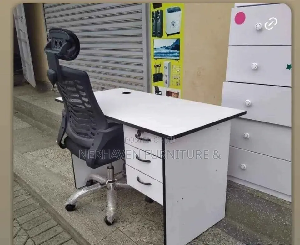 Office Desk and Chair Set – Complete Workspace