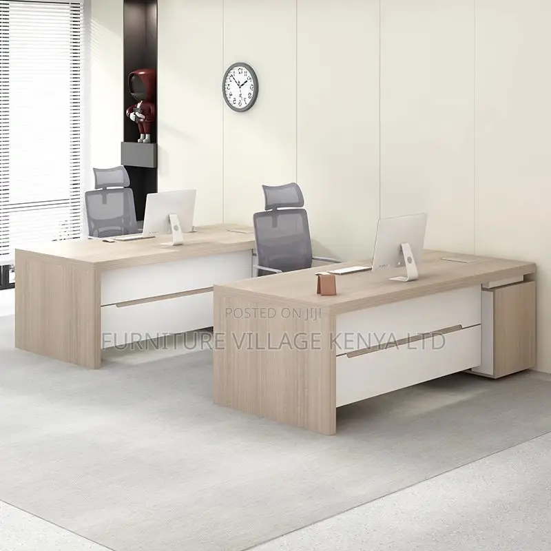 140cm Executive Desk| Executive Desk With 3 Locking Drawers For Office