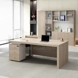 140cm Executive Desk| Executive Desk With 3 Locking Drawers For Office