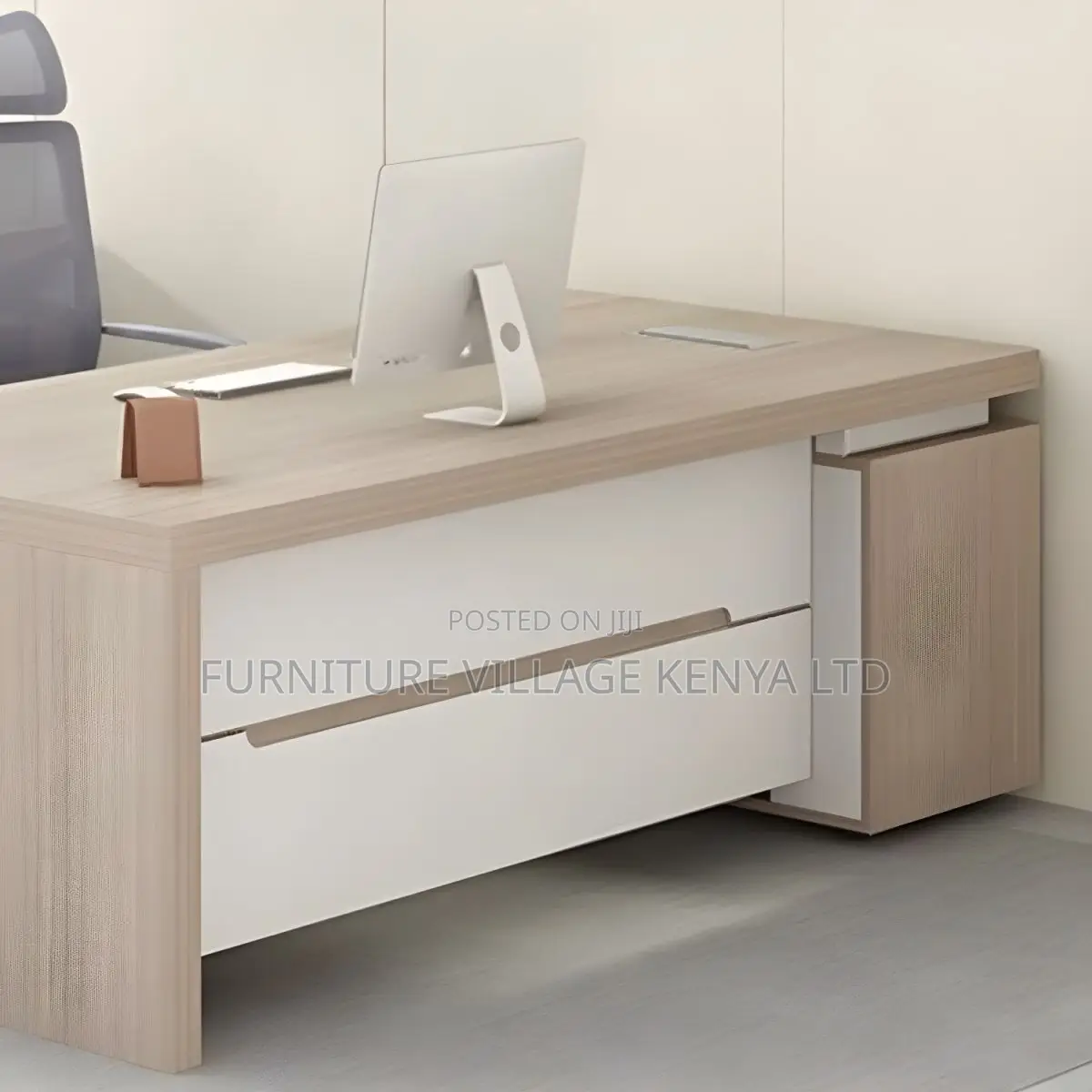 140cm Executive Desk| Executive Desk With 3 Locking Drawers For Office