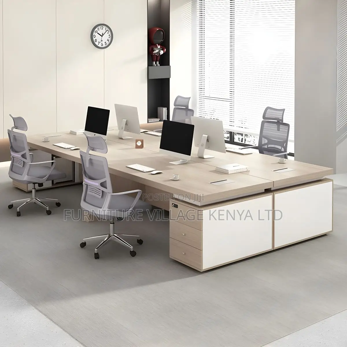 140cm Executive Desk| Executive Desk With 3 Locking Drawers For Office