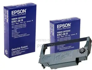 Epson Erc 38b Black Ribbon Cartridge