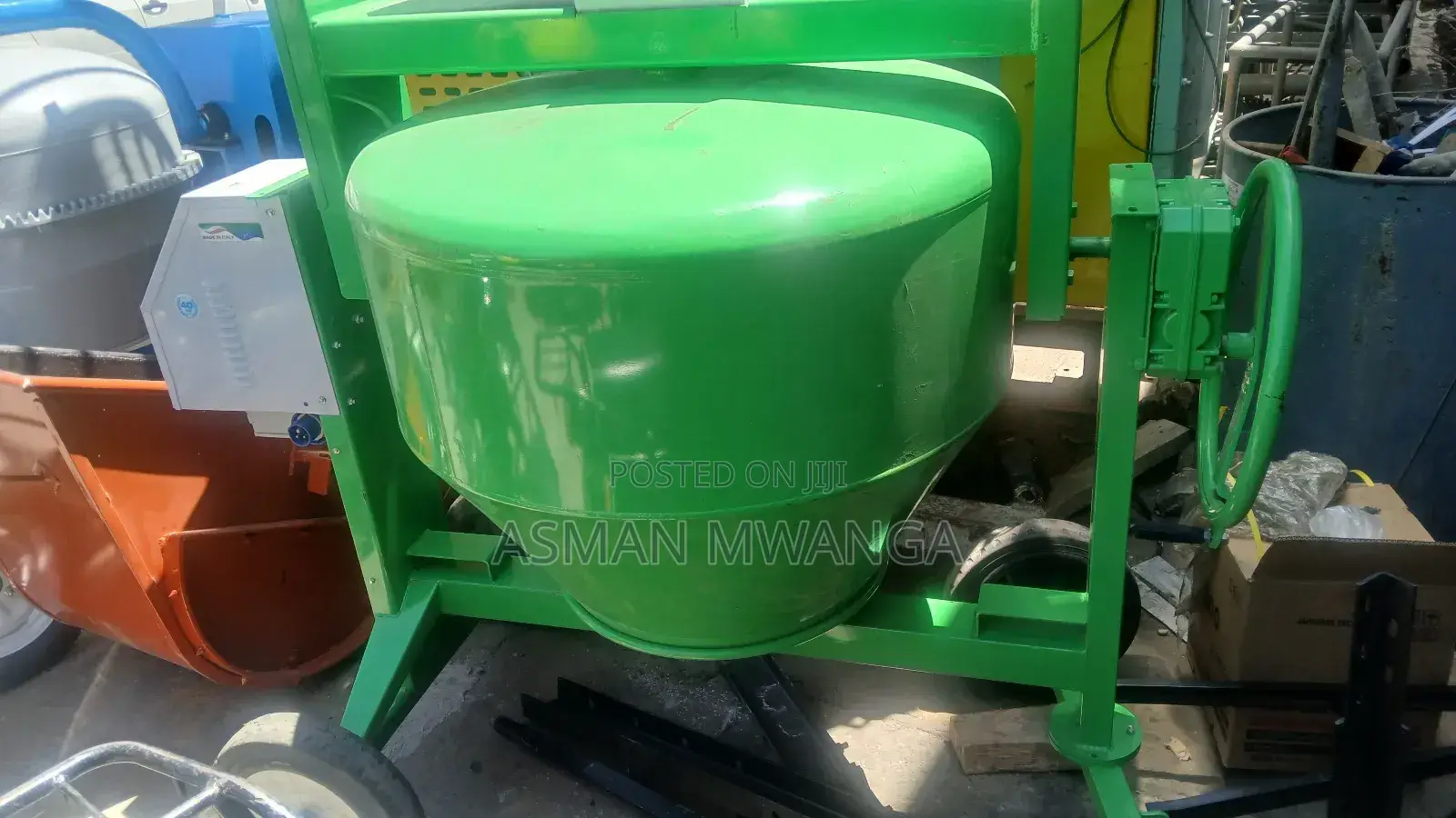 Motor Concrete Mixer 500l Italy Technology