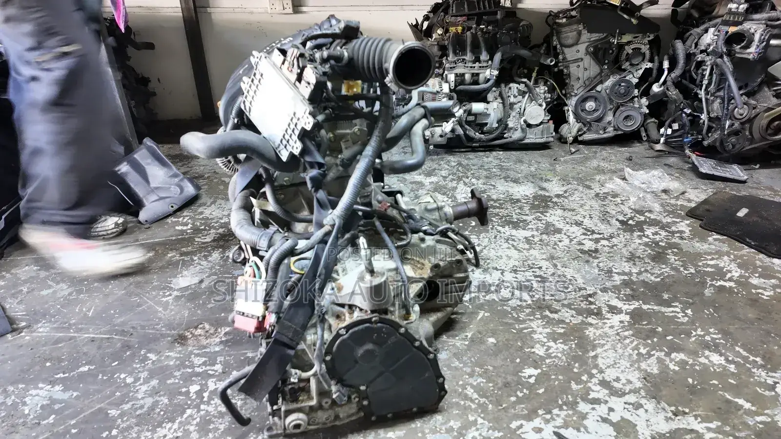 Nissan Hr16 1.6l 4wd Engine Complete