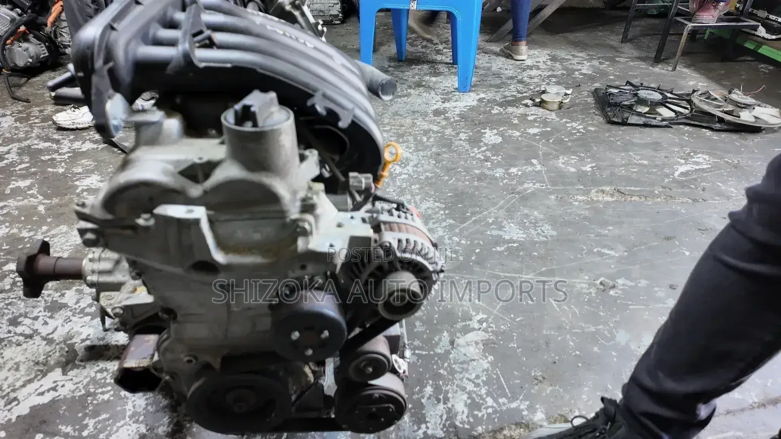 Nissan Hr16 1.6l 4wd Engine Complete