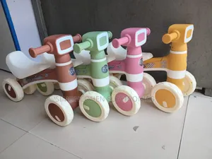Musical 4-wheels Balance Bike