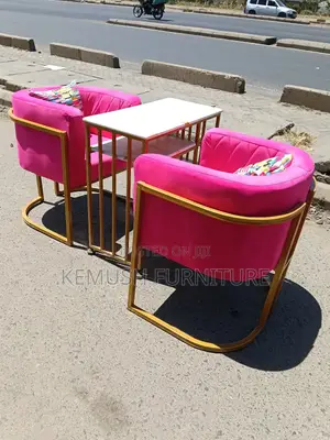 2 Styling Chairs Plus a Table