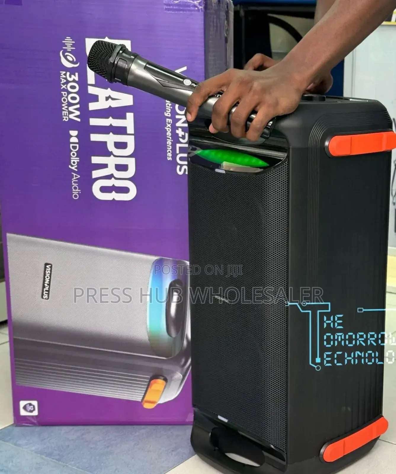 Vision Plus 300w Beatpro Portable Speaker. * 
