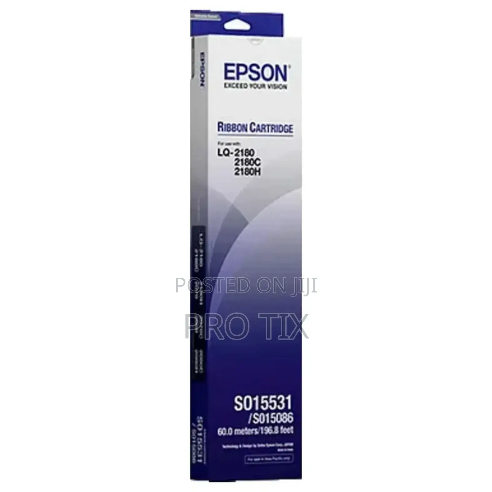 Epson Sidm Black Ribbon Cartridge Lq-2180/2190