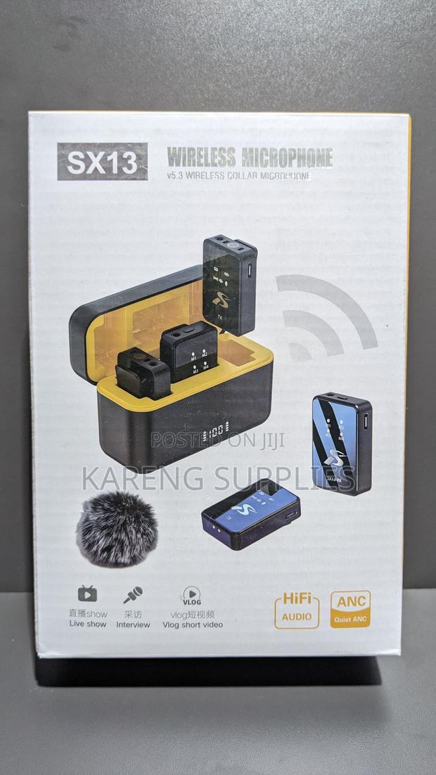Sx13 Wireless Microphone 1 by 3 - main view
