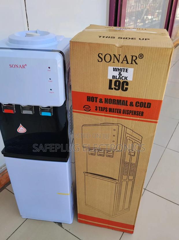 Sonar L9c Dispenser - Hot, Normal Cold Water | White/Black - main view