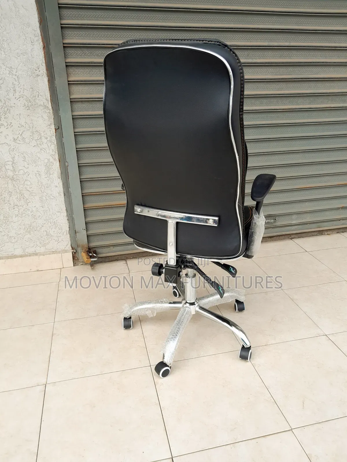 Adjustable Back Leather Chair