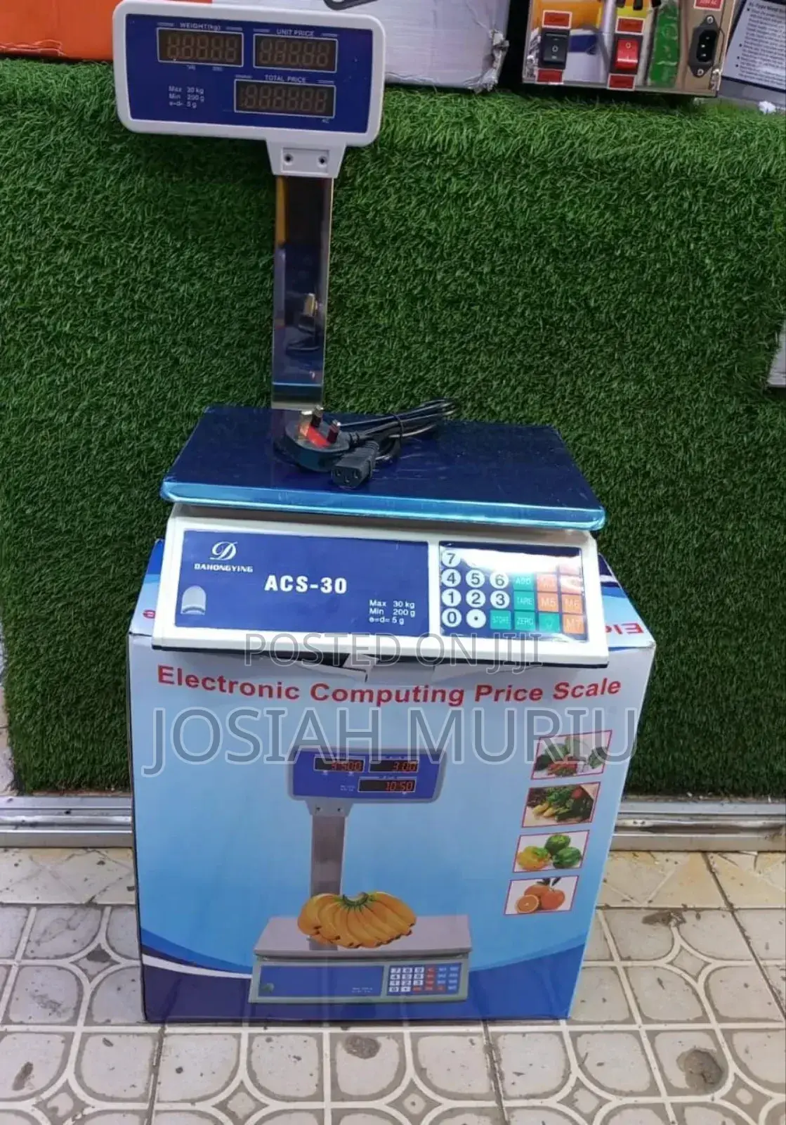Acs30 Banana Electric Computing Price Scale
