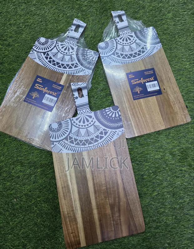 Rectangular Acacia Wood Cutting Serving Board –Hm - main view