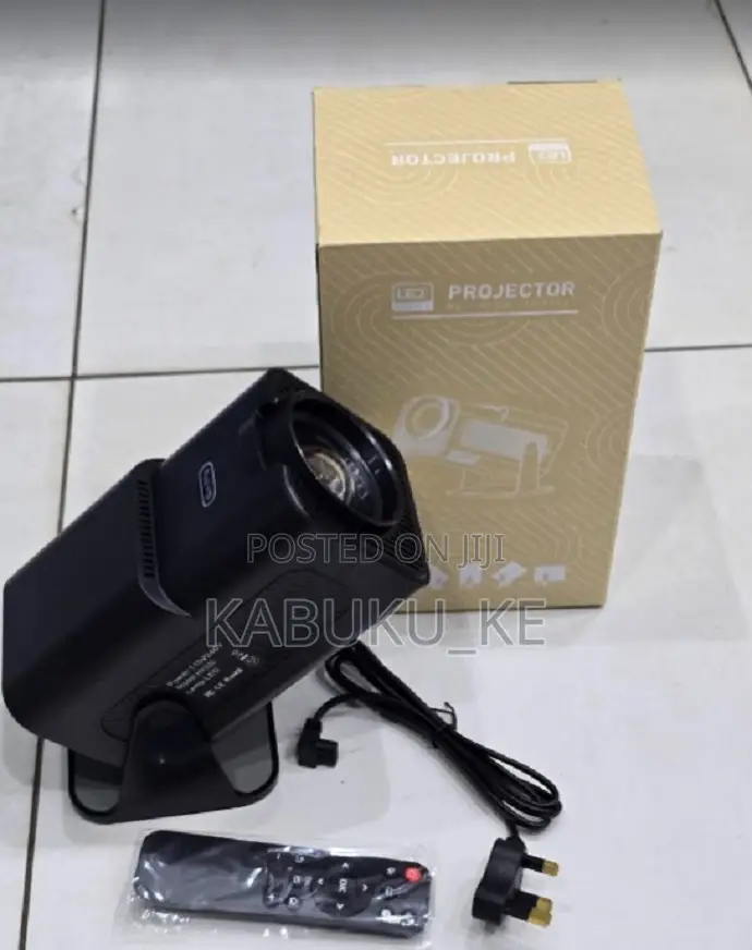 Hy320 Android 13 Smart Projector – Wi-fi, Bluetooth, 1080p