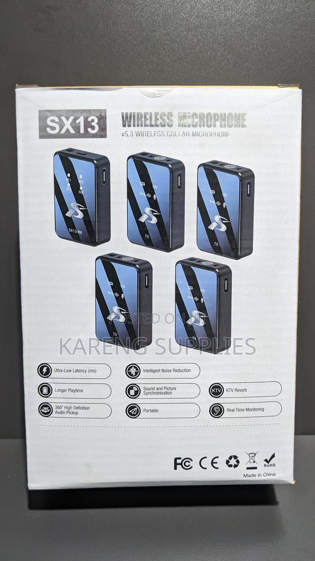 Sx13 Wireless Microphone 1 by 3 - thumbnail 7