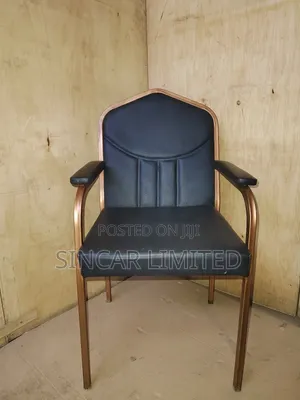 Executive PVC Metal-Frame Armchair
