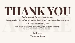 Modern Thank You Card Designs