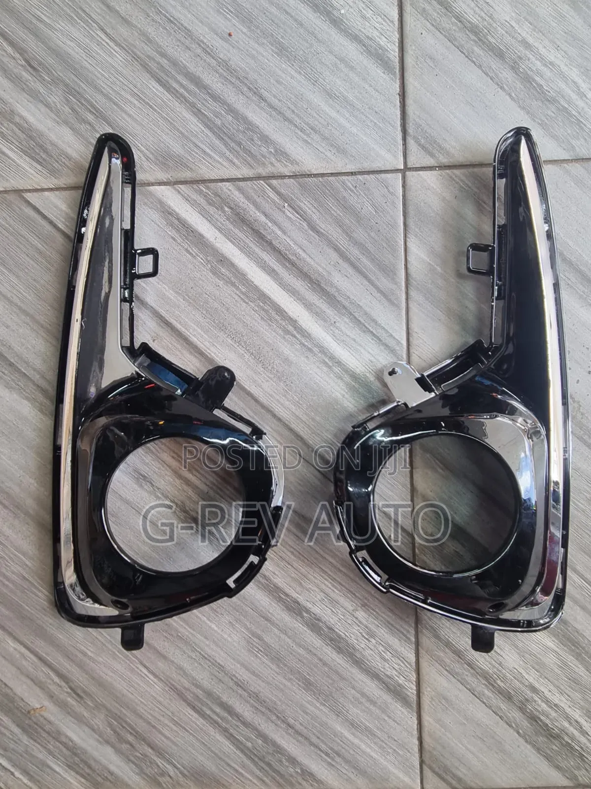 Vitz 2018 Foglight Covers.