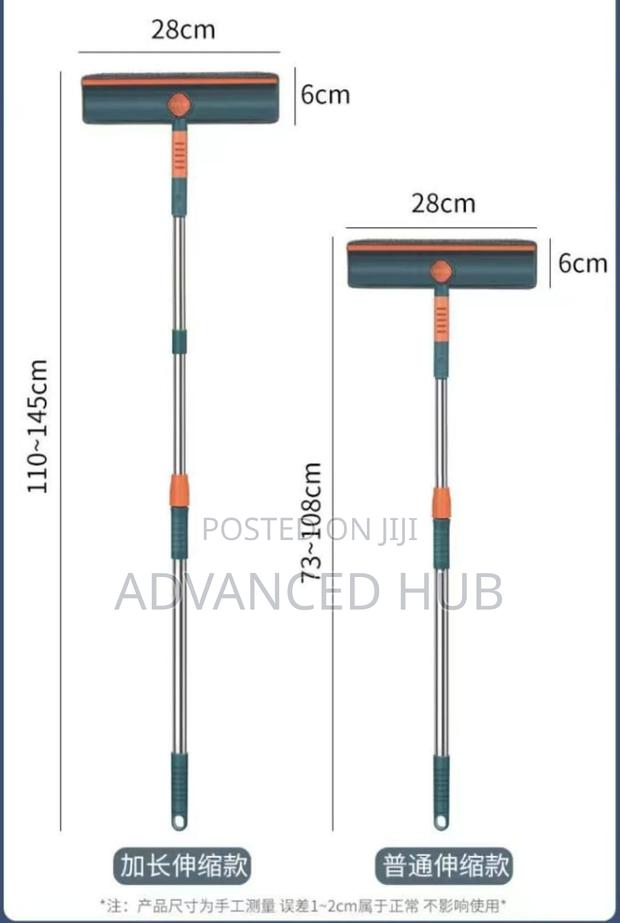 2 in 1 Telescopic Window Cleaner/Wall Mop - thumbnail 4