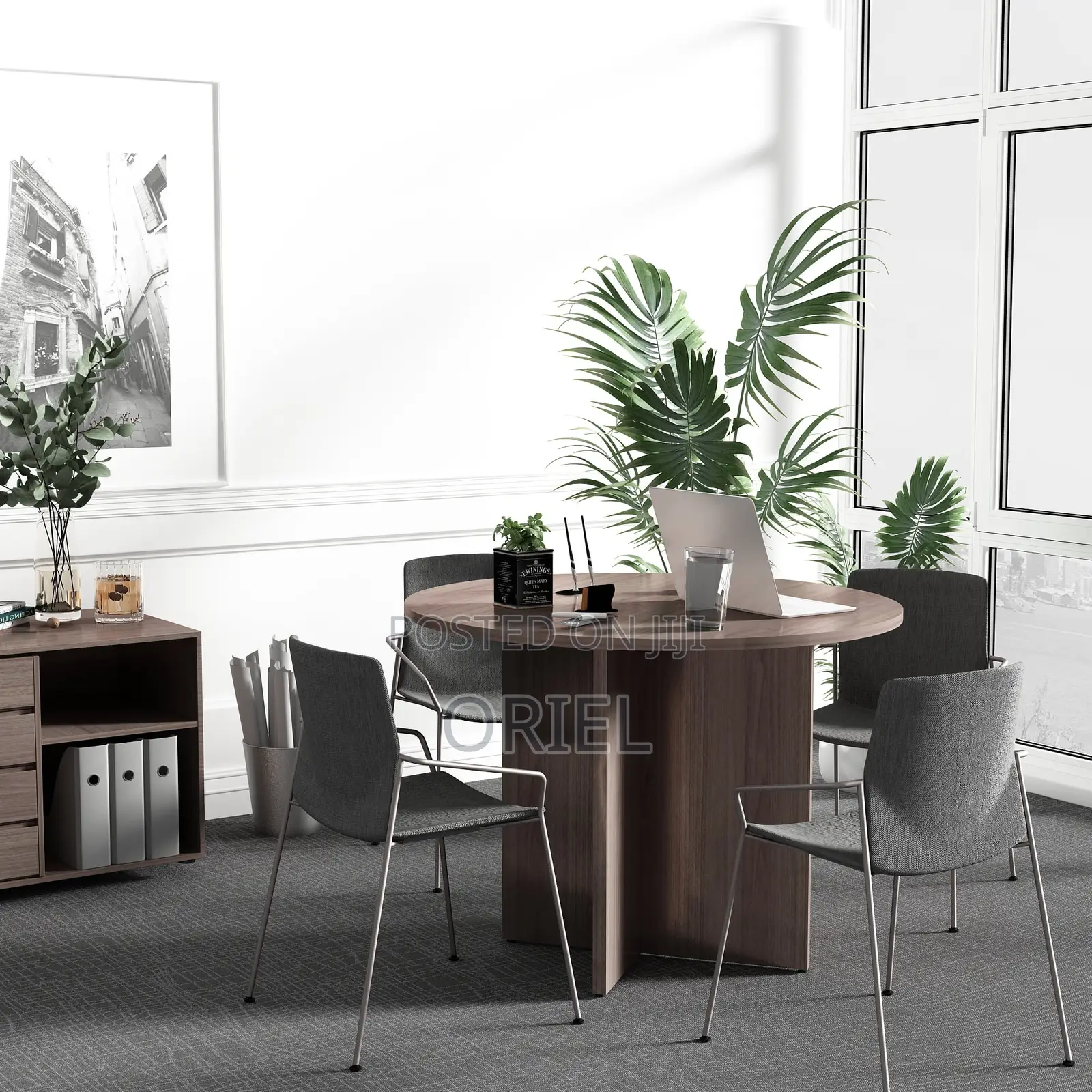 Round Office Boardroom Table