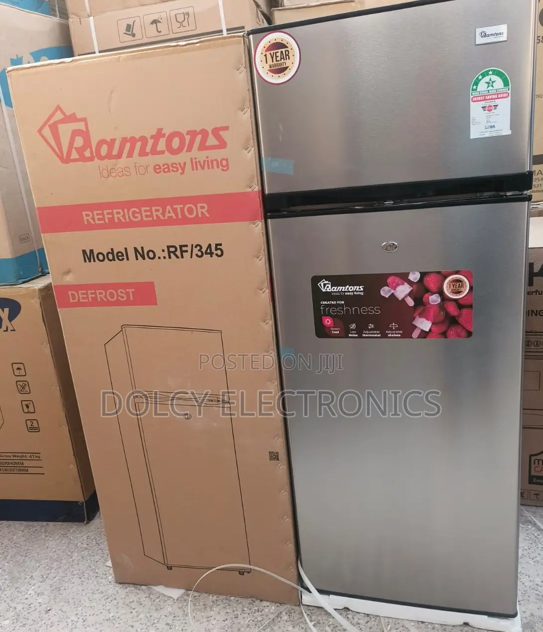 Ramtons Rf/345 204 Litres Refrigerator